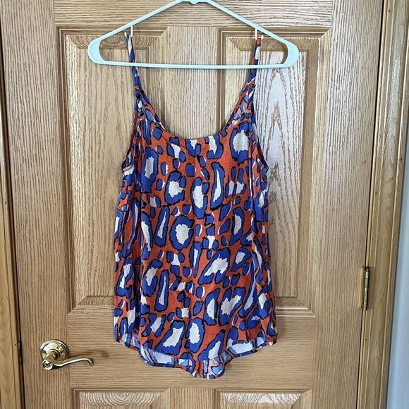 CAbi Isla Animal Print Cami Tank Size Small - Picture 5 of 6